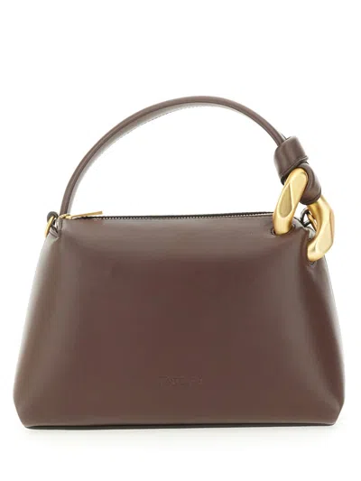 Jw Anderson Handle And Strap Shoulder Bag In Brown