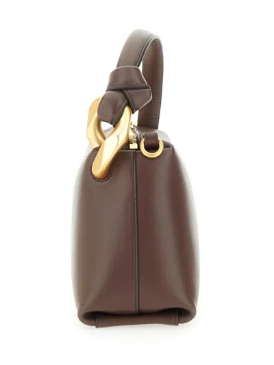 Jw Anderson Handle And Strap Shoulder Bag In Brown