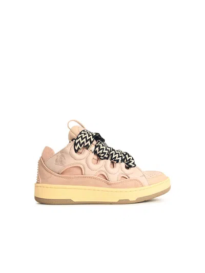 Lanvin Curb Sneakers With Padded Tongue And Rubber Sole
