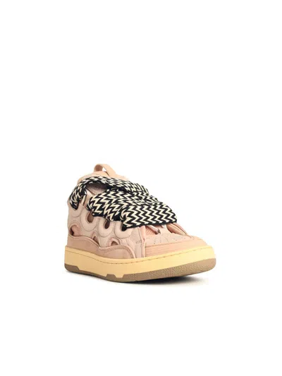Lanvin Curb Sneakers With Padded Tongue And Rubber Sole