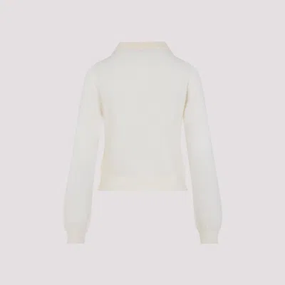 Marni Collared Cotton Knitwear Cardigan In Neutral