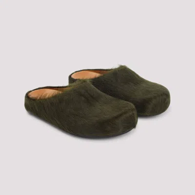 Marni Fussbett Sabot Deep Sage