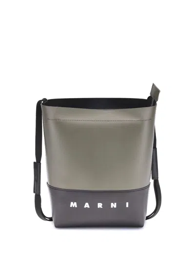 Marni Men Colorblock Shoulder Bag