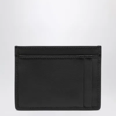 Miu Miu Black Matelassé Leather Cardholder Women
