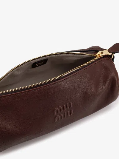 Miu Miu Women Aviator Leather Mini Bag
