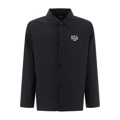 Apc Regis Jacket In Black