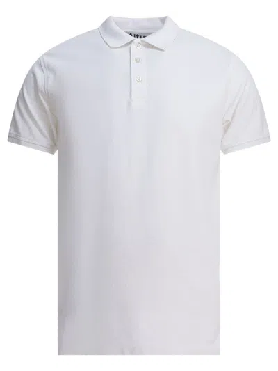 Altum Short-sleeve Cotton Polo Shirt In White