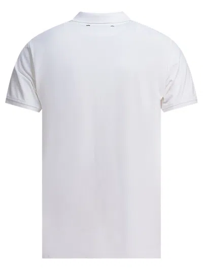 Altum Short-sleeve Cotton Polo Shirt In White