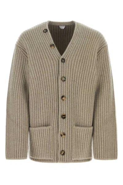 Bottega Veneta Cappuccino Wool Blend Cardigan