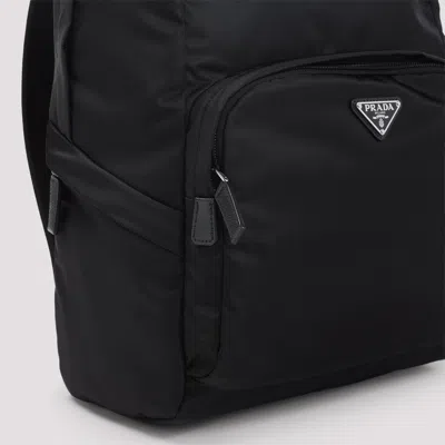 Prada Re-nylon Triangle Logo Backpack