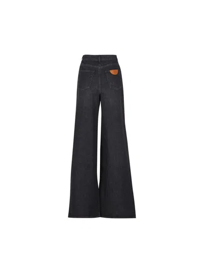 Chloé Straight Leg Trousers High Waist