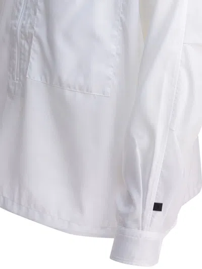 Daiwa Pier39 Daiwa Pier 39 Half Zipper Shirt In White
