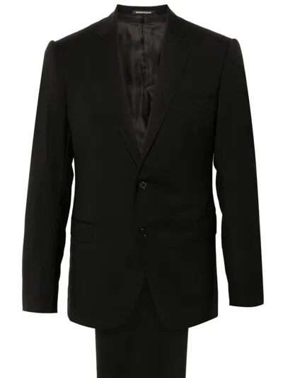 Emporio Armani Virgin Wool Single-breasted Suit