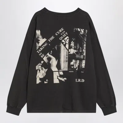Enfants Riches Deprimes Taking The Cure Printed Cotton-jersey T-shirt In Black
