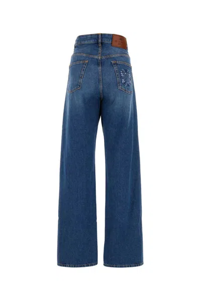 Etro Loose Jeans In Blue