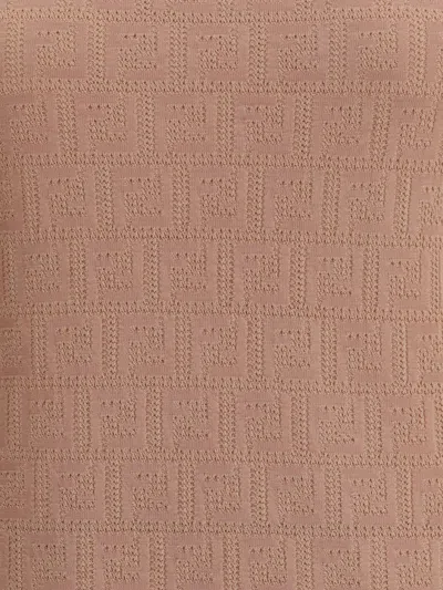 Fendi Women Ff Pattern Midi Dress In Multi
