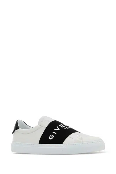Givenchy Urban Street Sneakers In Leather With Elastic Band