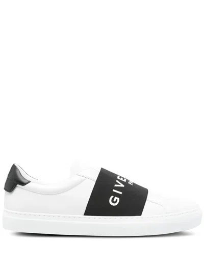 Givenchy Urban Street Sneakers In Leather With Elastic Band