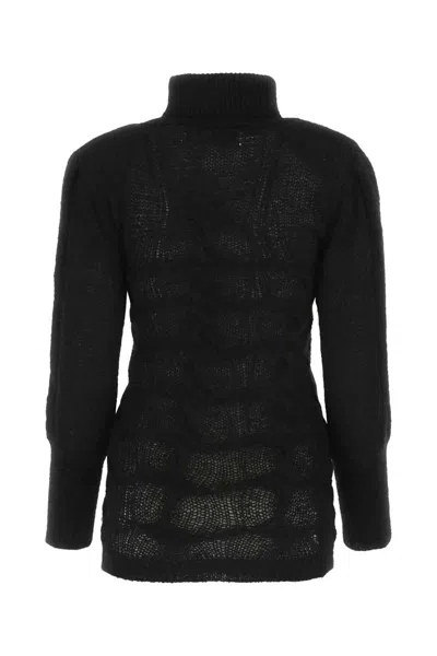 Greta Boldini Astro Cable-knit Roll-neck Dress