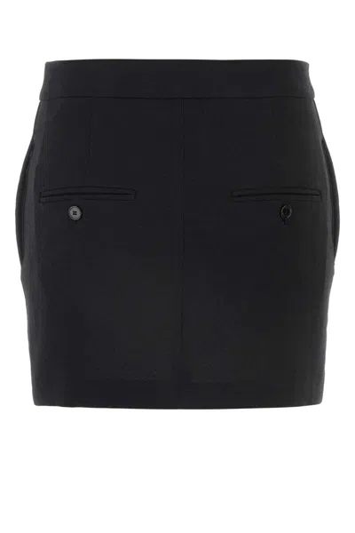 Isabel Marant Licoma High Waist Crepe Mini Skirt