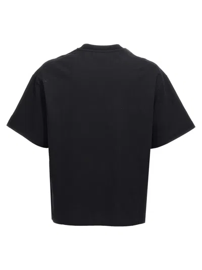 Jil Sander Logo Print T-shirt In Black