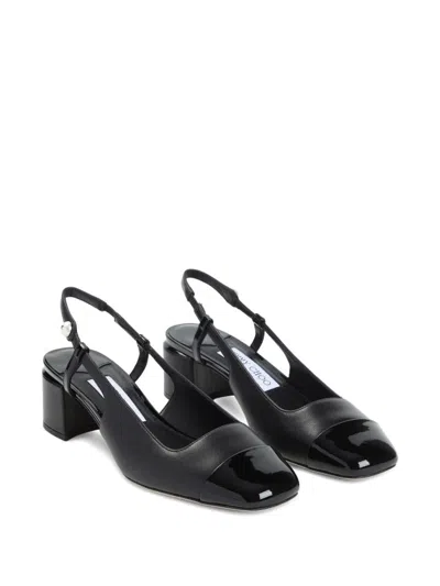 Jimmy Choo Elisa Patent Leather Slingback Pumps