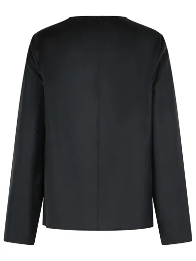 Loulou Studio 'azae' Blouse Draped In Black