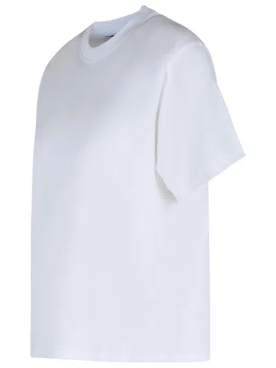 Loulou Studio Telanto Cotton Tshirt Clothing In White