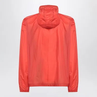 Moncler X Gilga Farm By Donald Glover Hamlin Windbreaker In Bright Orange In Red