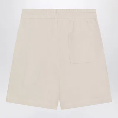 Moncler X Gilga Farm By Donald Glover Men's Ivory Cotton Shorts In Neutral