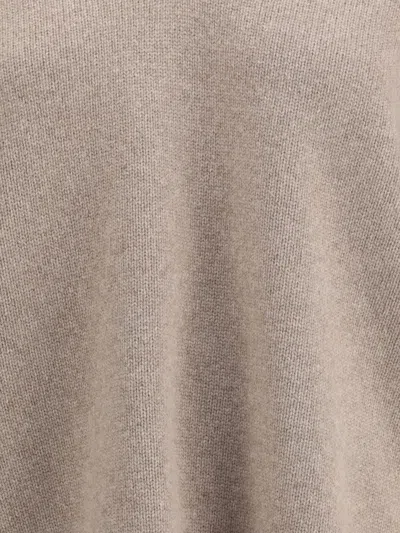 Rohe V-neck Wool Jumper In Neutral