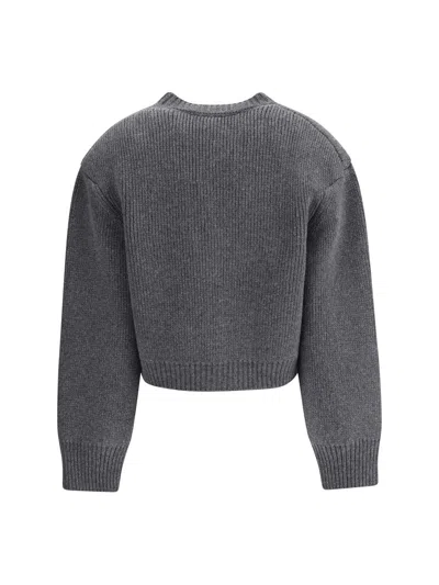 Rohe Wool Cardigan In Gray