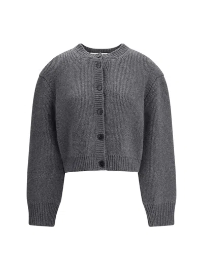Rohe Wool Cardigan In Gray