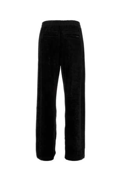 Saint Laurent Stretch Waistband Chenille Joggers