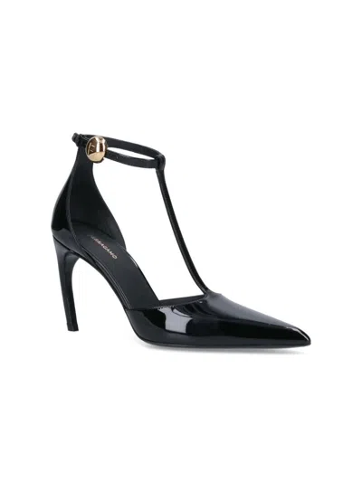 Ferragamo Salvatore  With Heel In Black