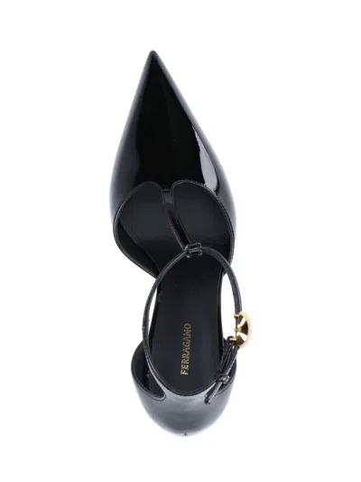 Ferragamo Salvatore  With Heel In Black