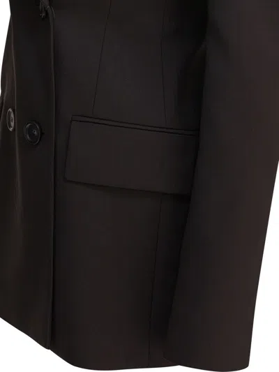 Sportmax Adamo Virgin Wool Blazer In Black