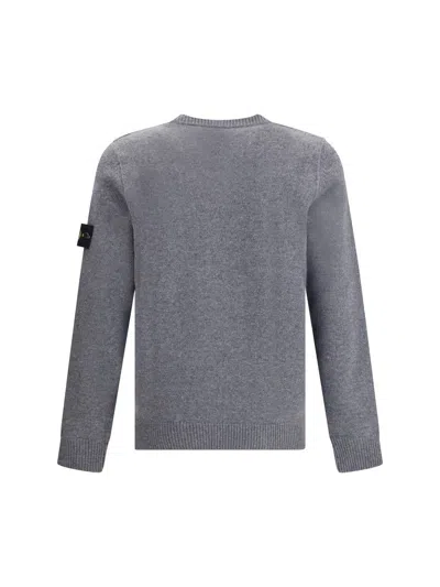 Stone Island Logo Patch Crewneck Jumper