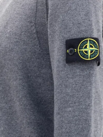 Stone Island Logo Patch Crewneck Jumper