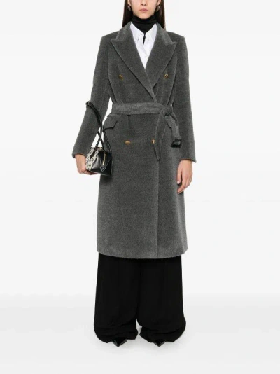 Tagliatore Coats In Gray