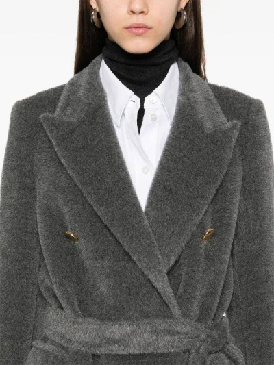 Tagliatore Coats In Gray