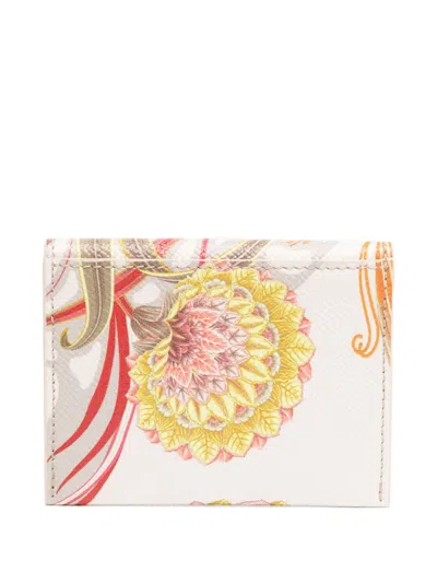 Ferragamo Gancini Cardholder In White
