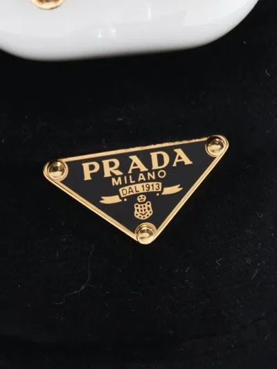 Pre-owned Prada 2020s Robot Velvet Bag Charm