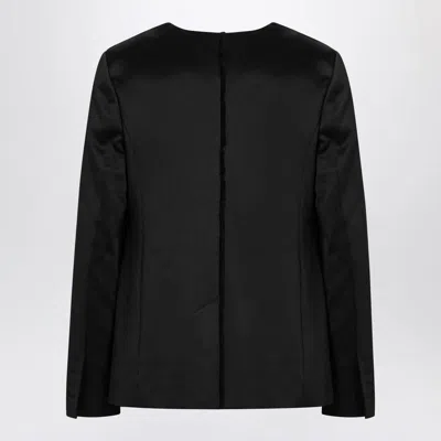 The Garment Single Breasted Buttoned Jacket In Black