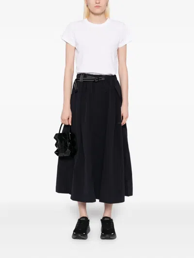 And Wander Cargo Skirt In Black