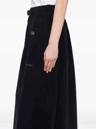 And Wander Cargo Skirt In Black