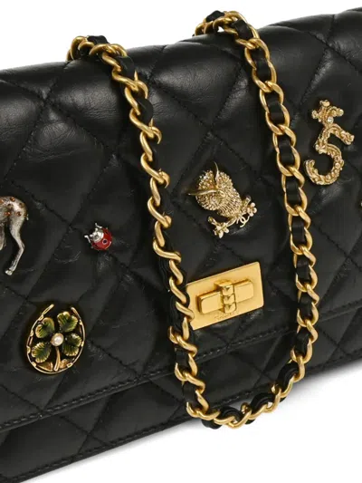 Pre-owned Chanel 2017 Lucky Charm Wallet On Chain
