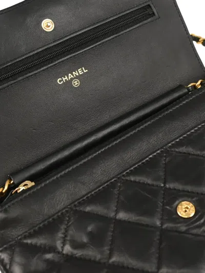 Pre-owned Chanel 2017 Lucky Charm Wallet On Chain