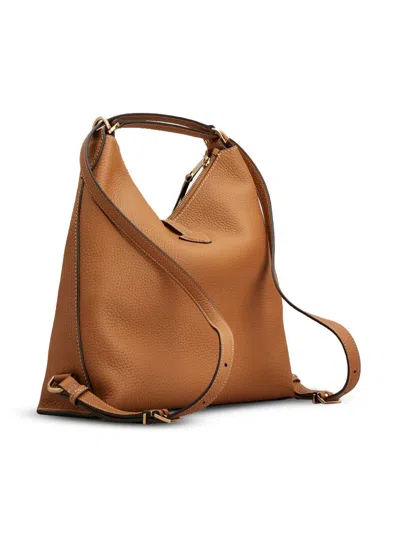 Tod's T Timeless Shoulder Bag In Leather Small In Brown