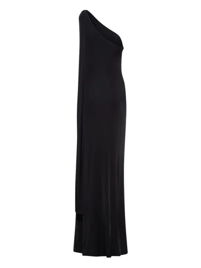 Tom Ford One-shoulder Draped Gown